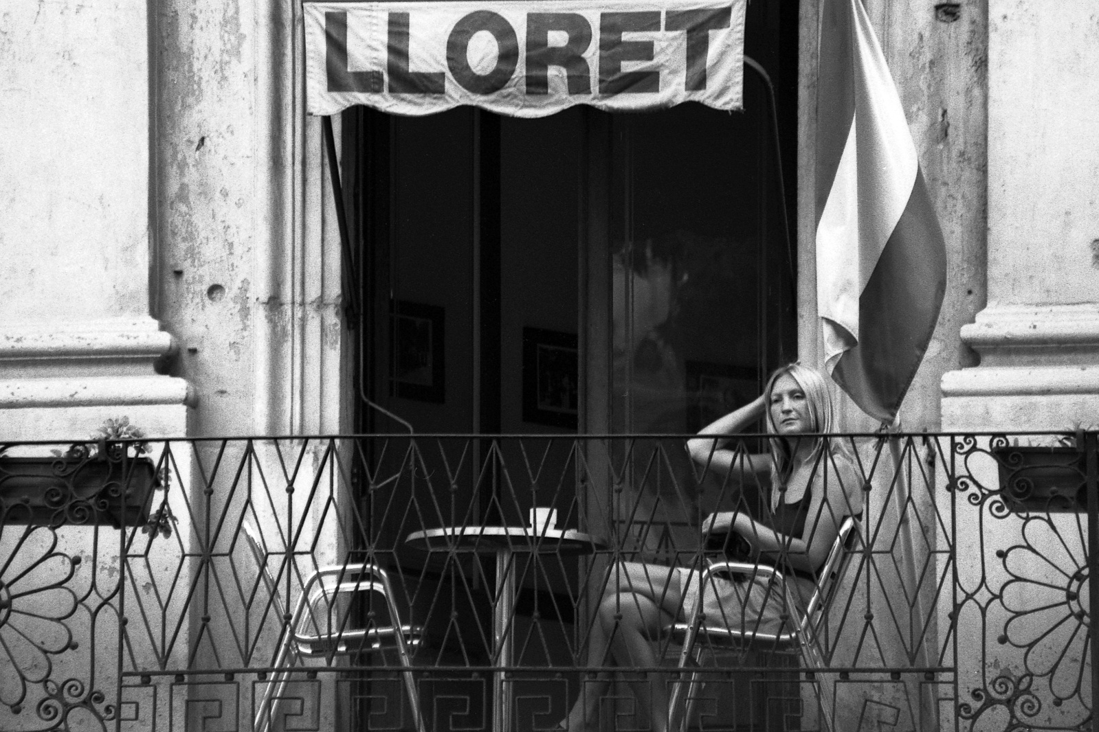Las Ramblas. Hotel Lloret